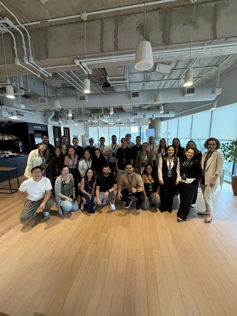 Turma da imersão de agosto de 2026 reunida para a foto de grupo